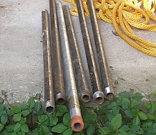 Steel pipes to roll