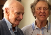 John and Dorothy Munroe at 80th birthday