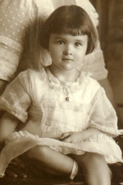 Portrait of Grace as a child